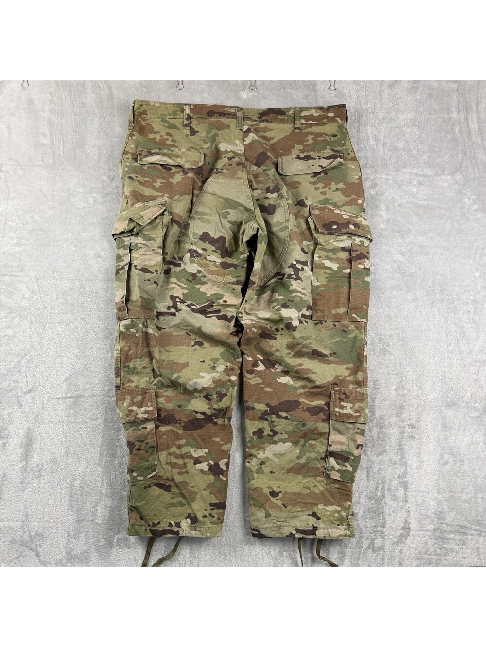 Army OCP Multicam Combat Cargo Pants Large Short Military Issue Ripstop Camo VTG